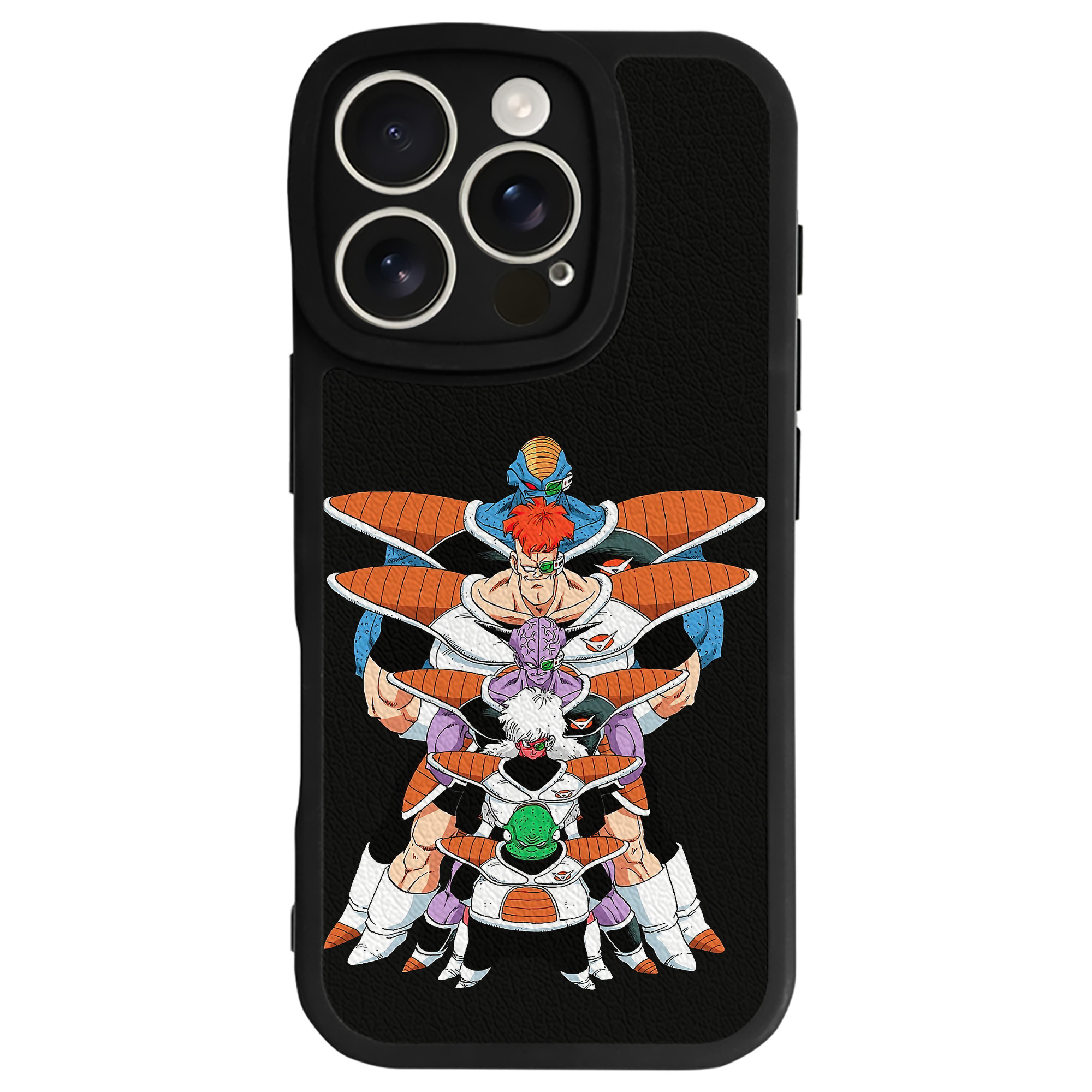 （画像用） ドラゴンボール DRAGON BALL 【iPhone 16シリーズ対応】シリコンスマホケース（レザー調） 材質：シリコン